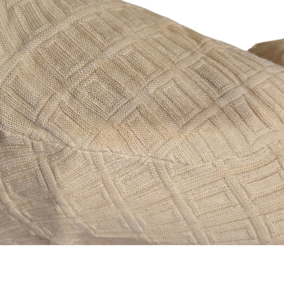 Bachrach Beige Patterned Men's Tee - Picture 6 of 6